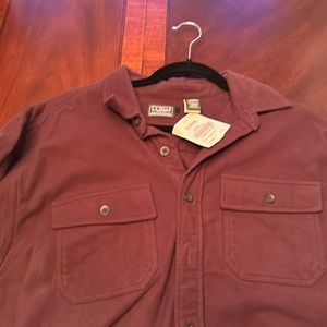 Ll bean chamois shirt